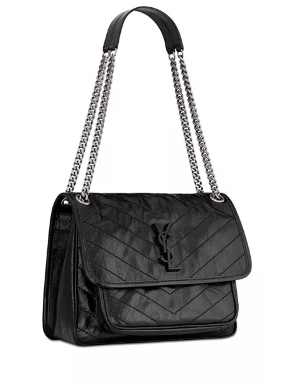 YSL Saint Laurent Niki Chevron Bag
